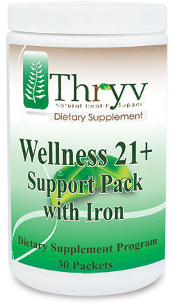 Wellness 21 + Support Pack with Iron